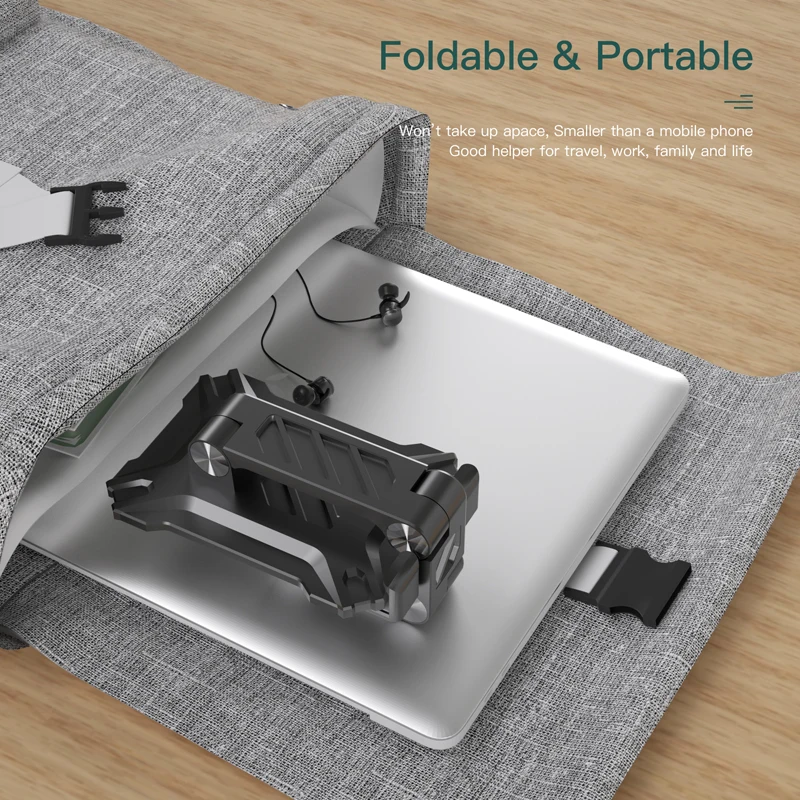 Metal Desk Phone Holder For iPhone iPad Xiaomi Adjustable Desktop Foldable Tablet Cell Stand Universal New |