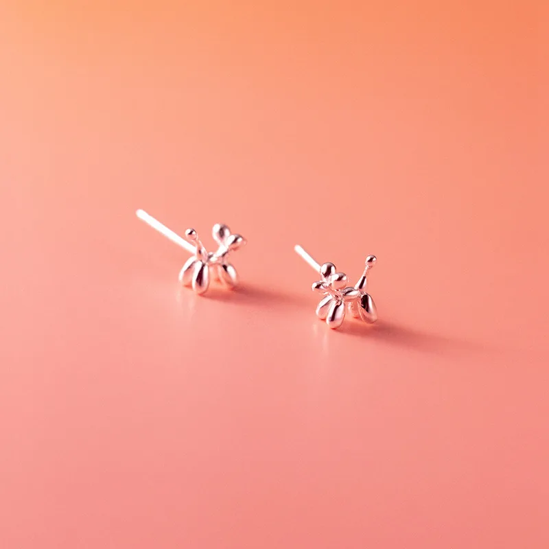 Серьги из настоящего стерлингового серебра 925 пробы асимметричные