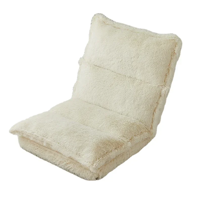 Скандинавский плюшевый диван-стул-регулируемое складное эргономичное кресло