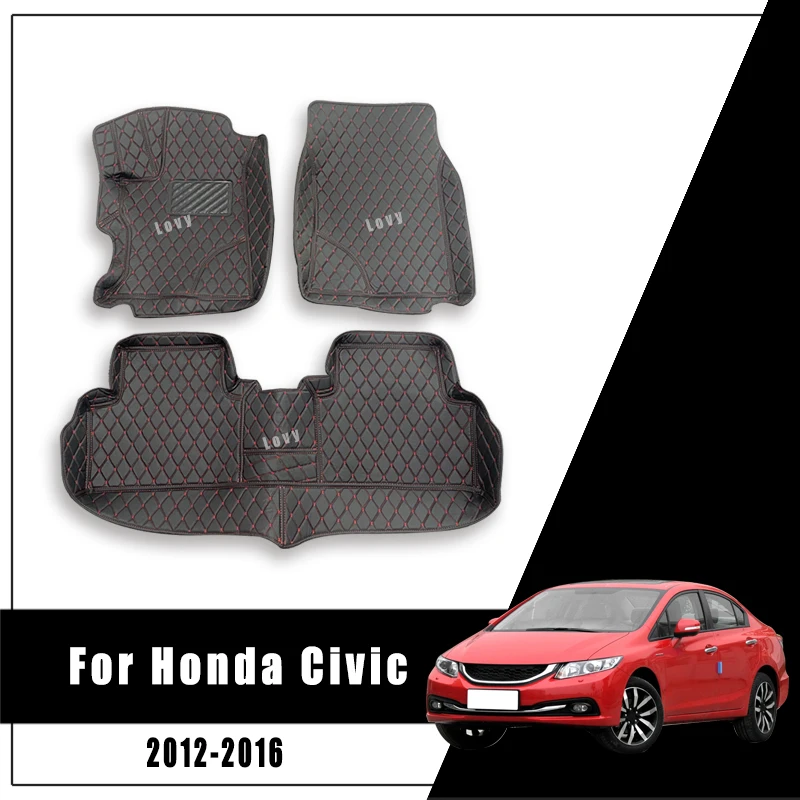 

Автомобильные коврики для Honda Civic 2012, 2013, 2014, 2015