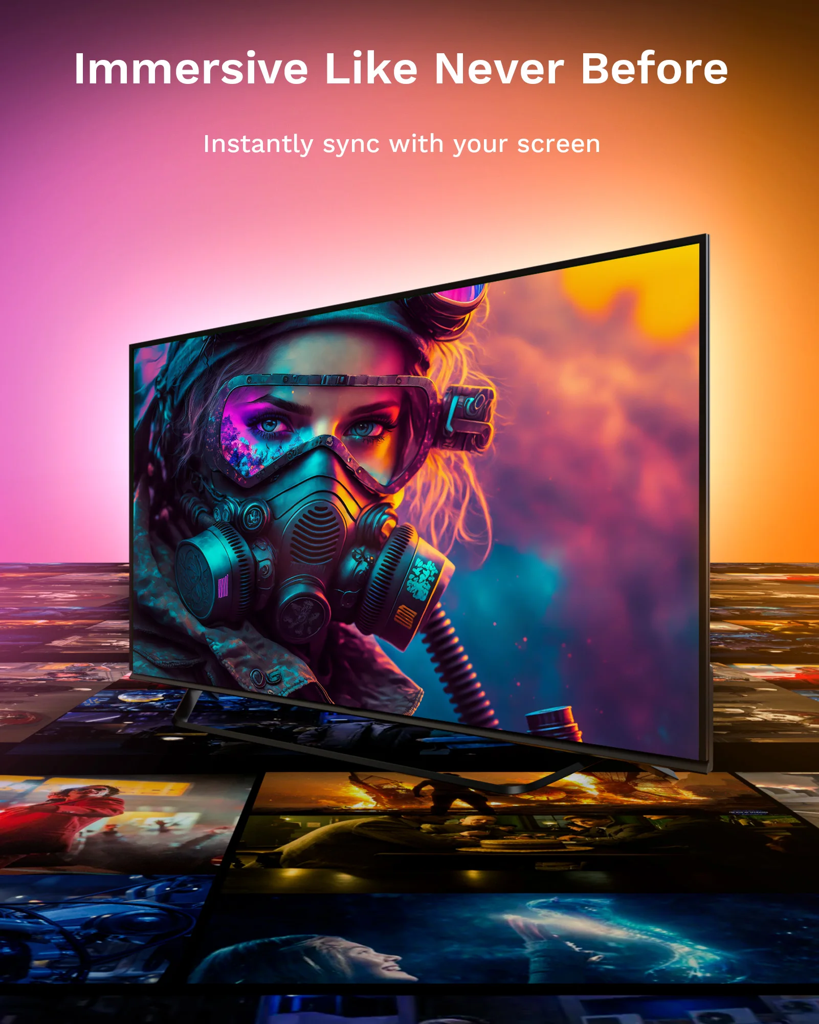 

Lytmi Stick TV LED Backlight - HDMI 2.0 - For 27-55 inch screen