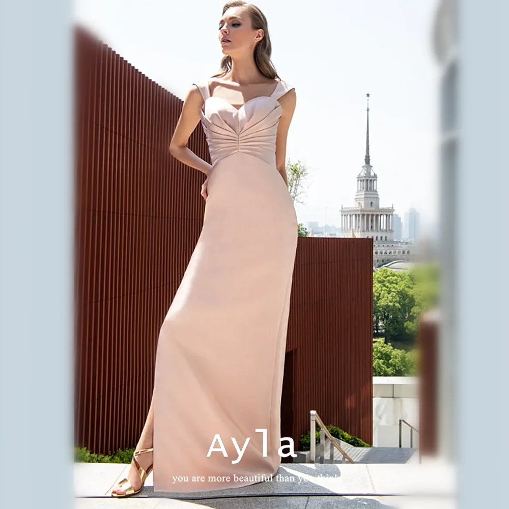

Grace Light Pink Long Evening Dress Exquisite WEDDING GUEST DRESSES Prom Party Gowns Dusty Blue Custom Vestidos De Fiesta