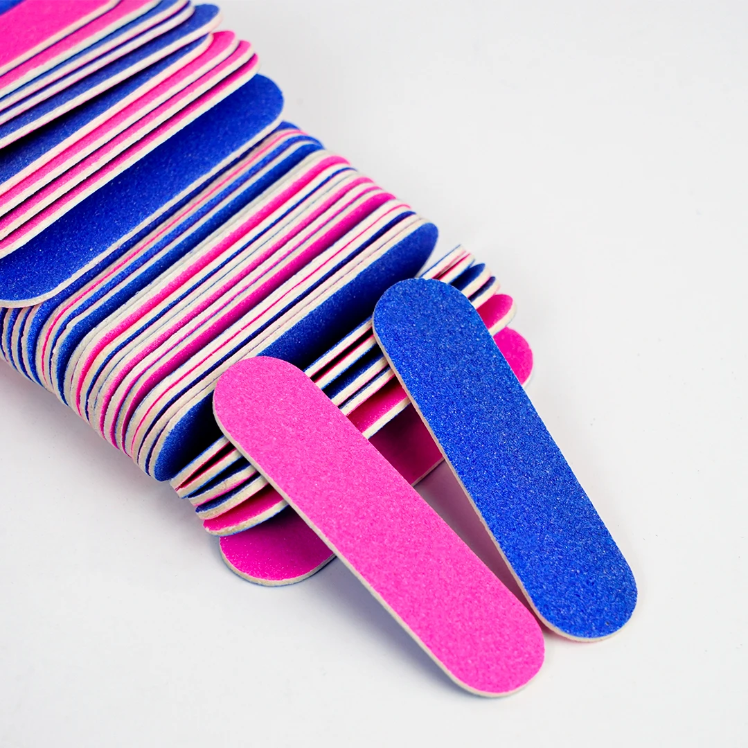

Nail Files Mini Double Sided 50/100pcs Nail Buffer Buffing Sanding Equipment NailArt Accessories Files Manicure Art Tools