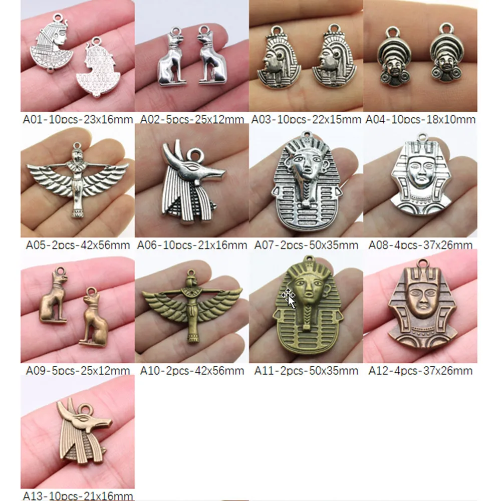 

Queen Of Egypt Charm Pendant Jewelry Findings Components Handmade