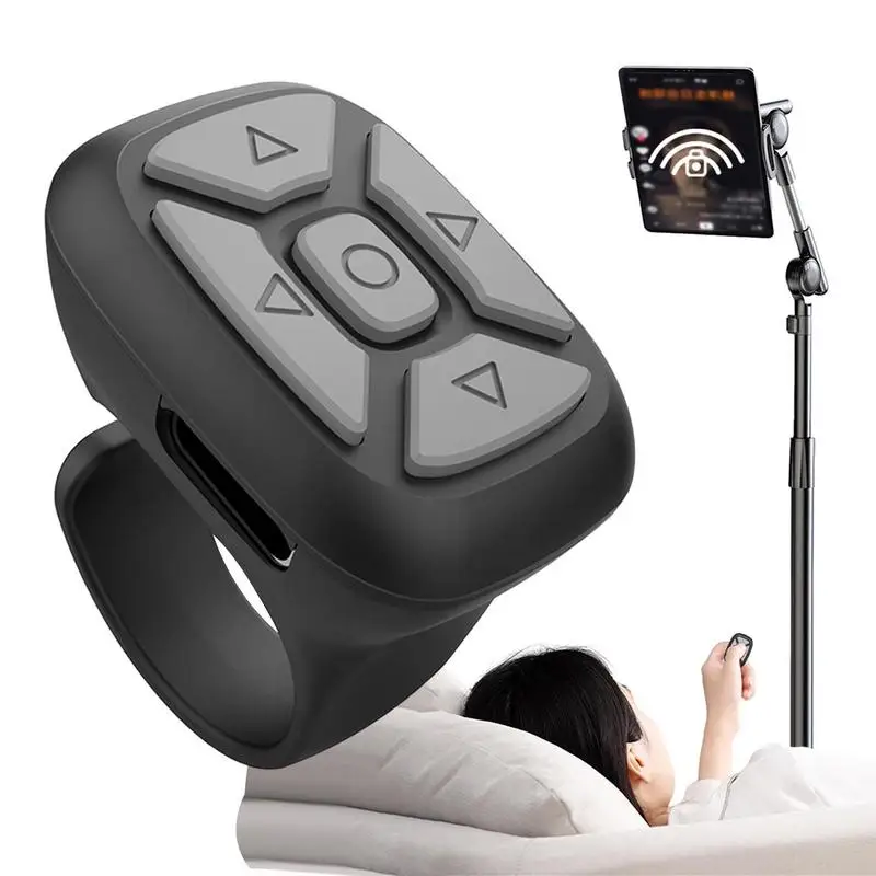 Remote Page Turner Page Turner For Phone Wireless Remote Control App Page Turner Camera Video Recording Remote For IOS Android