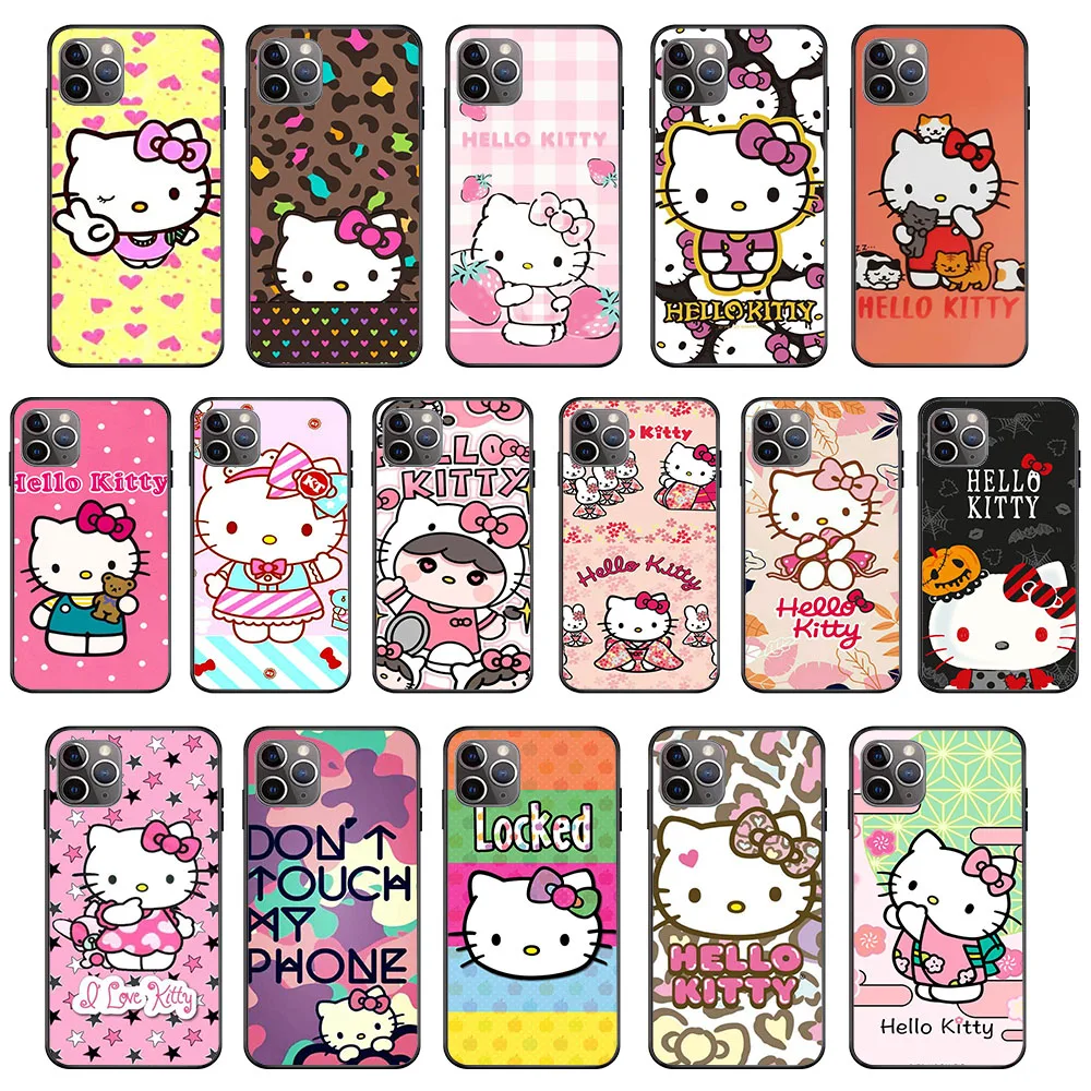 

KK-18 Hello Kitty Soft Case for Realme 3 3i 5 5i 5s 7 9i C30 Narzo 20 30A 50i Pro