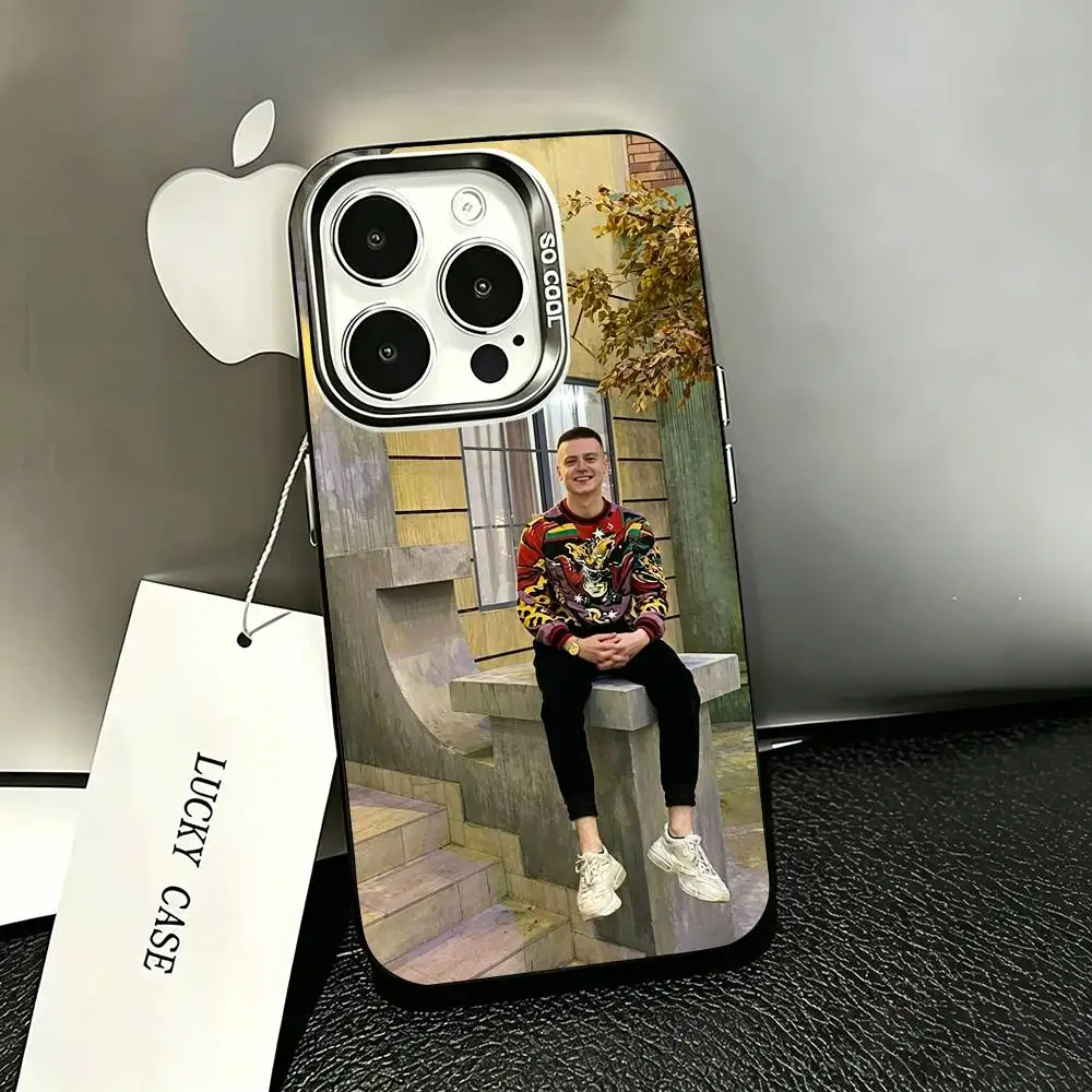Фото Чехол для телефона T-Trash Streamer Mellstroy для iPhone 17, 16, 15, 14, 13, 12, 11 Plus, Pro Max, XS, цветной, серебристо-черный №5