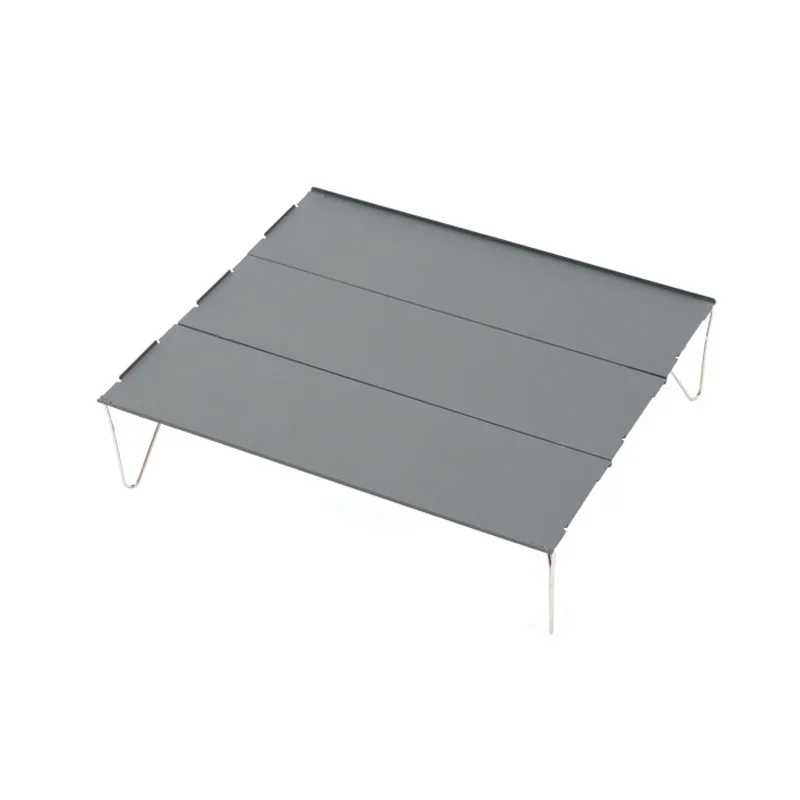 

Camping Picnic Table Foldable Portable Aluminum Lightweight Outdoor Travel Hiking Folding Camping Table