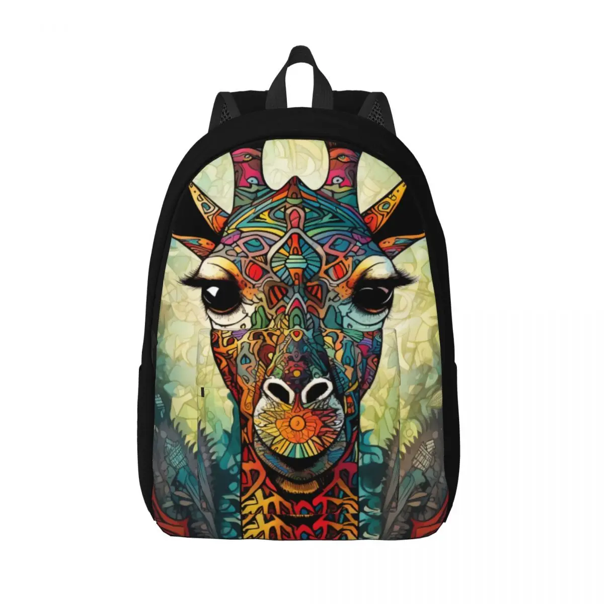 

Giraffe Canvas Backpacks Various styles Wall Graffiti Bag Outdoor Backpack Big Cool Bags
