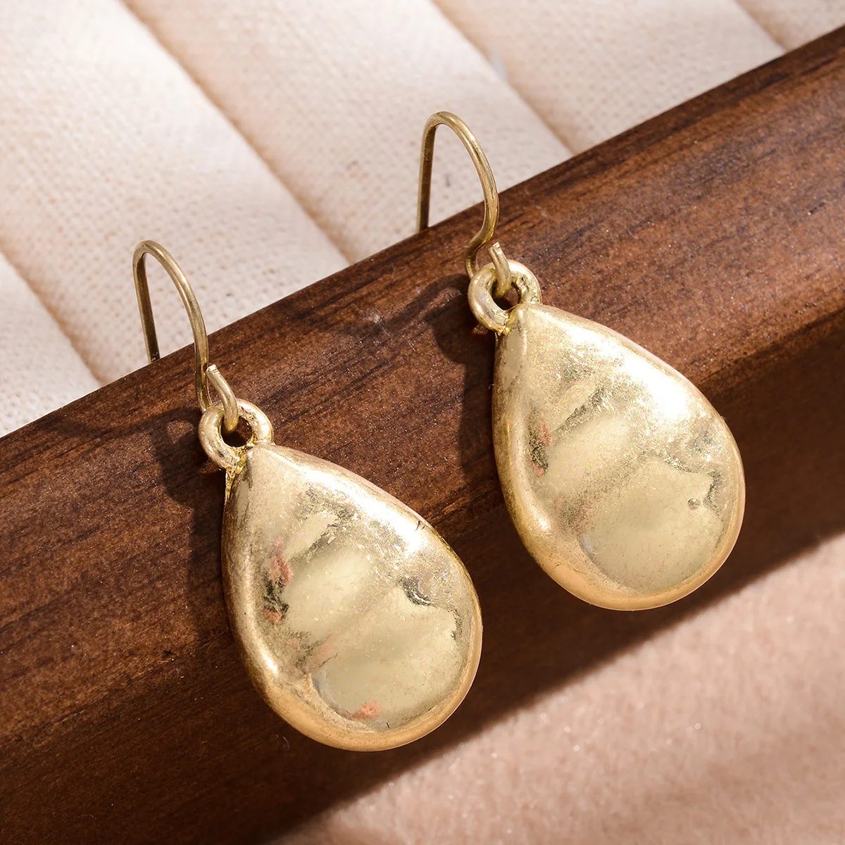 

Simple Ellipse Hook Dangle Earrings Luxury Wedding Bridal Long Dangle Earrings Jewelry for Brides Accessories