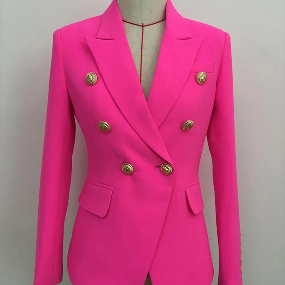 

SUSOLA Feminine Blazers Femme Pink Lady Women Suit jacket Female Ladies Long Sleeve Elegant Blazer