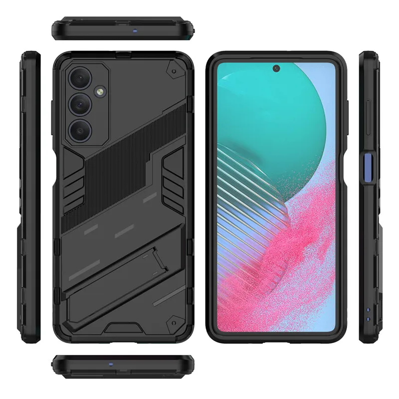 For Samsung Galaxy M54 5G Case Galaxy M54 Cover 6.7 Inch Punk Style Hard Armor Bracket Fundas Shockproof Bumper For Samsung M54