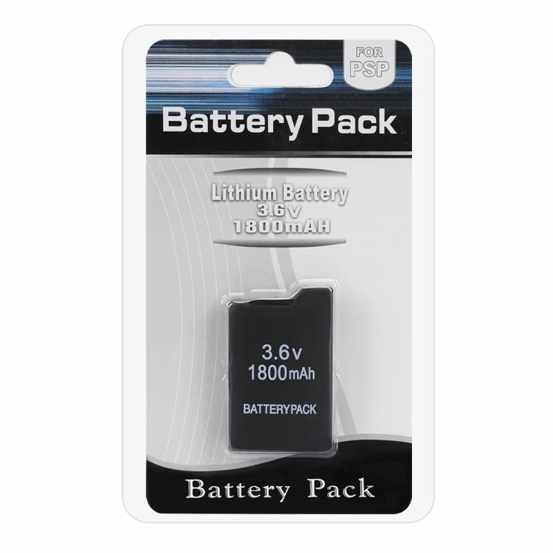 Перезаряжаемая батарея 3 6 В 1800 мАч для консоли PSP 1000 сменные литиевые батареи