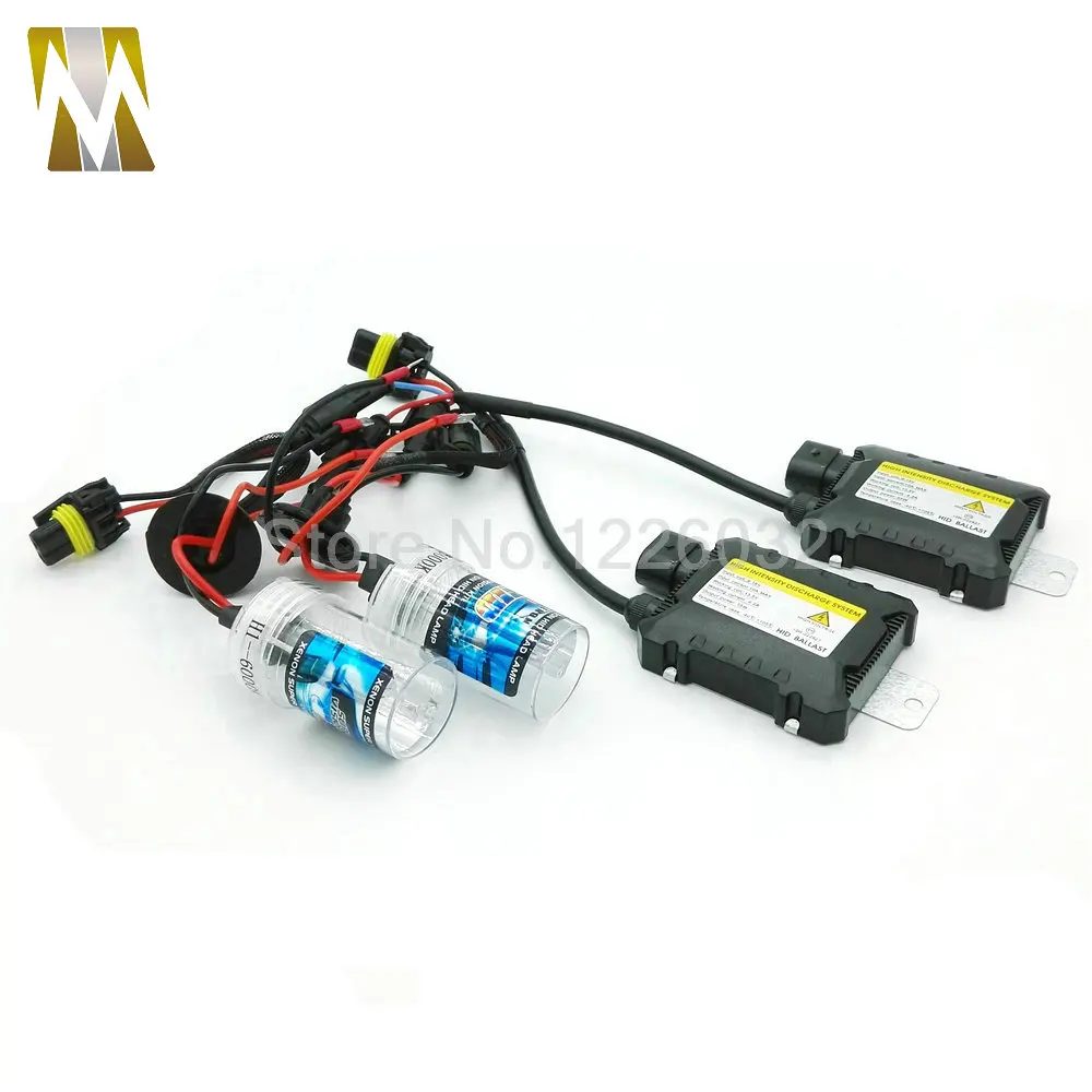Фото Комплект ксенона H1 Hid 55 Вт H7 H3 H4 Xenon H7 H8 H10 H11 H27 HB3 HB4 H13 9005 9006 Автомобильный источник света ксенон №3