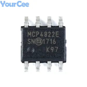 MCP4822 4822-E MCP4822-E/SN SOIC-8 SOIC 8 Analog-to-digital Digital Converter Chip IC Integrated Circuit