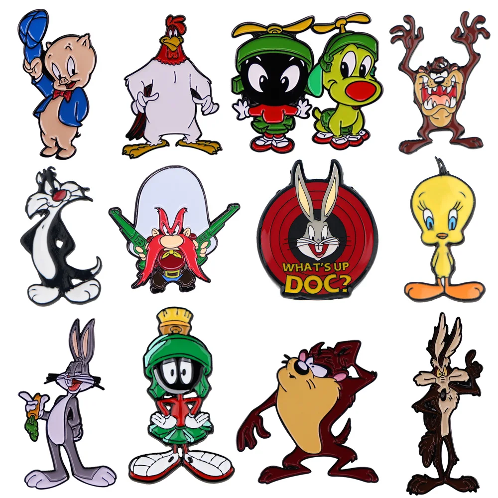 

Cartoon Pins Enamel Pin Lapel Pins Badges on Backpack Brooches for Clothes Jewelry Manga Accessories Gift