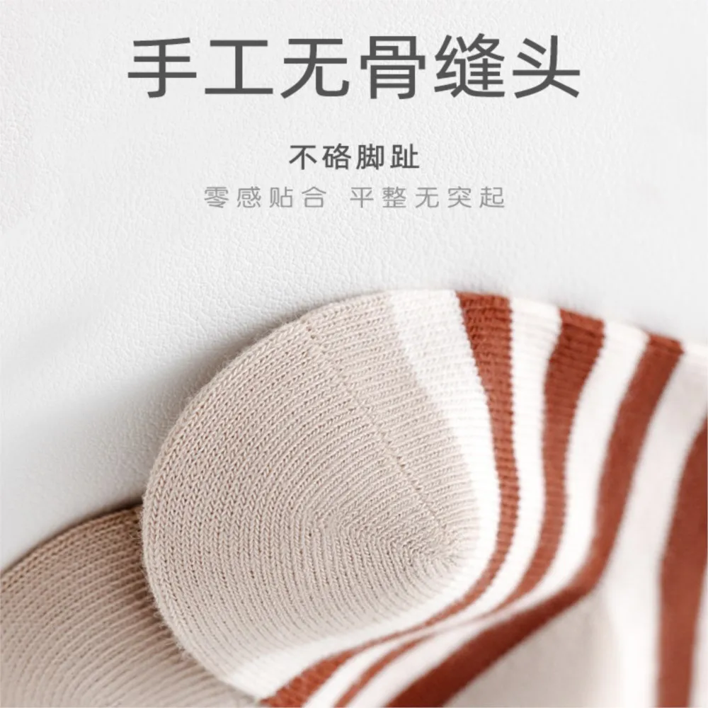 Детские носки новые хлопковые корейские мультяшные для новорожденных детские