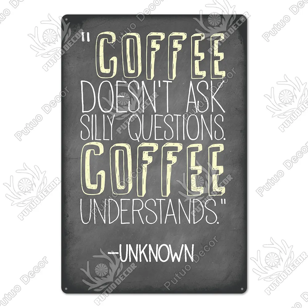 

Putuo Decor Винтажная металлическая табличка