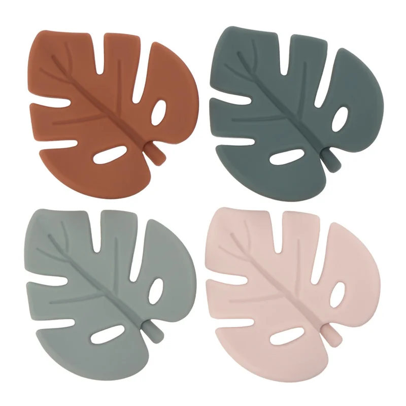 

Силиконовая подвеска в виде листика, без бисфенола