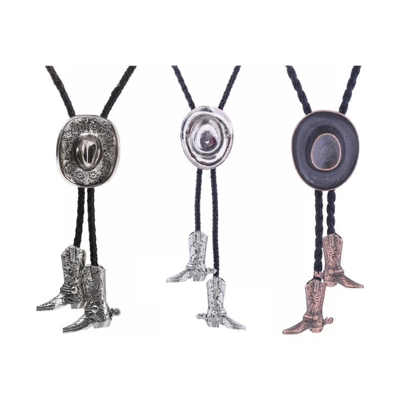

Vintage Bolo Tie Women Men Unisex Elegant Cowboy Style Bolo Ties Necktie Jewelry Dropship