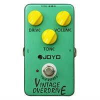 joyo jf 01 overdrive effect pedal classic vintage overdrive pedal for electric guitar pedals tube screamer true bypass