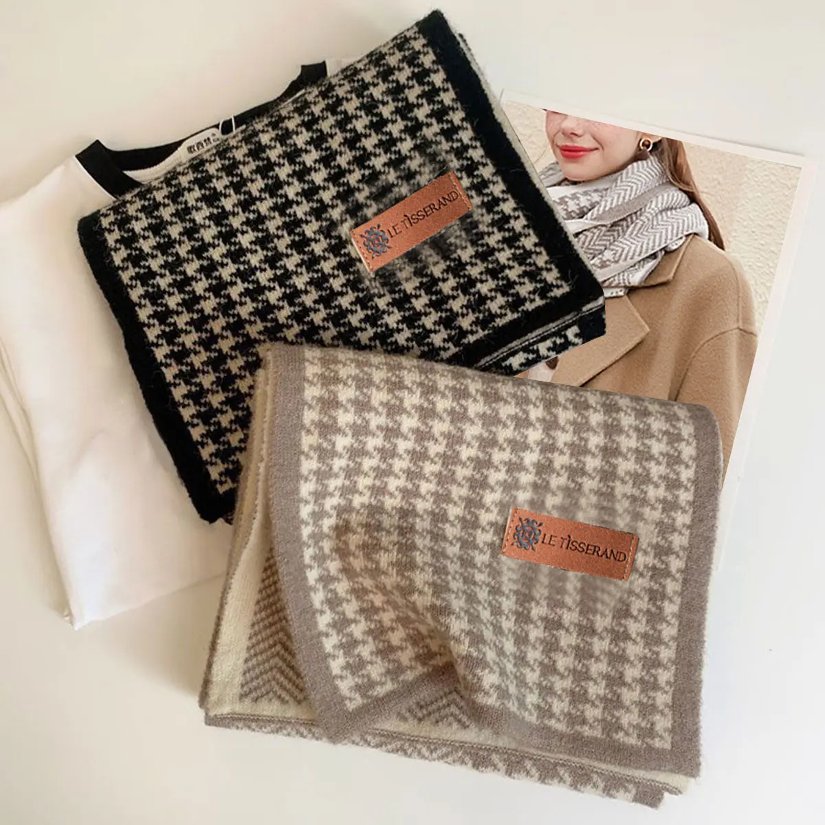 Рисунок 3 - Зимний новый корейский стиль черно-белый