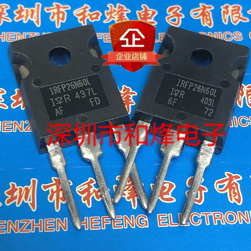 

5PCS-10PCS IRFP26N60L TO-247 600V 26A NEW AND ORIGINAL ON STOCK