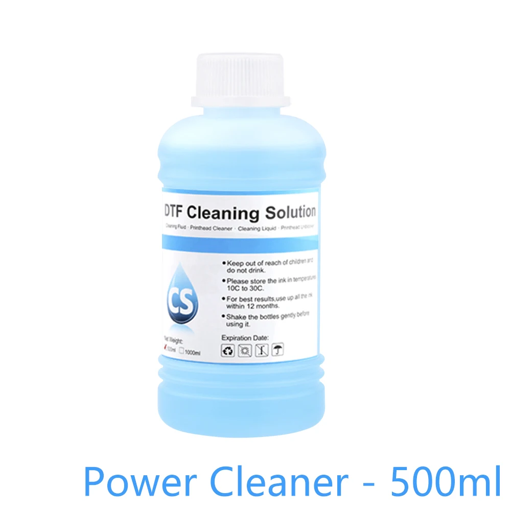 DTF Ink  Cleaner Cleaning Solution Liquid For DTF (Direct Transfer Film) Printer Printhead Tube Cleaning  (3 Capacity Options) images - 6
