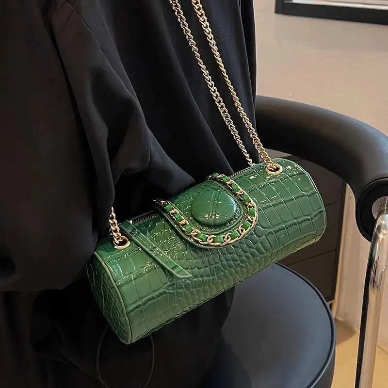 

Брендовые женские кожаные сумки, модная женская сумка, однотонная вместительная сумка через плечо для дам, новая роскошная сумка через плеч...