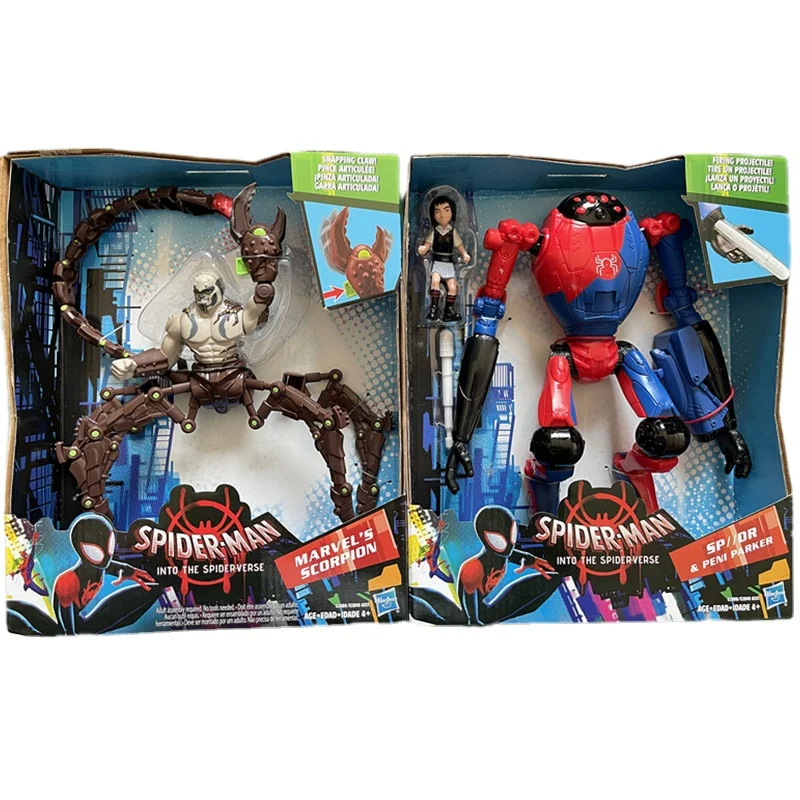 

Hasbro Marvel Spider Man Into The Spider-Verse SP//dr Peni Parker Scorpion Doll Gifts Toy Model Anime Figures Collect Ornaments