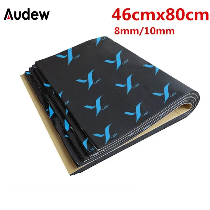 Звукоизоляционная хлопковая амортизирующая пластина для автомобиля AUDEW 46 см x 80 |