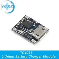 10pcs single cell lithium battery charging charger module 1a 5v 6v 4 2v tc4056 tc4056a micro usb power board tp4056