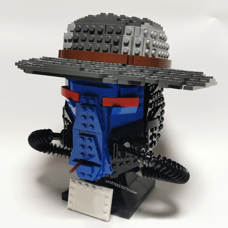 690 шт. строительные блоки для шлема робот