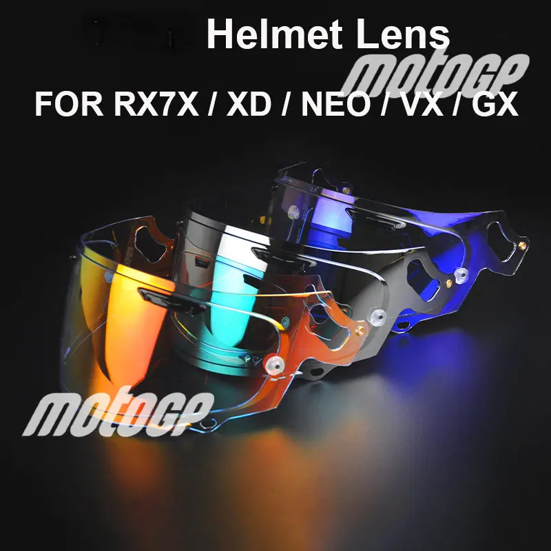 Helmet Visor for Arai RX-7X RX7X CORSAIR-X RX-7V RX7V NEO XD VAS-V VECTOR-X Vector X Defiant-X Defiant X Quantum X Signet X Lens