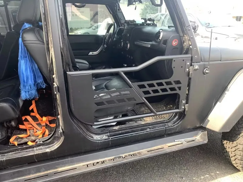 Фото Изготовление стальных трубчатых дверей для внедорожников 4x4 для Jeep Wrangler. №4