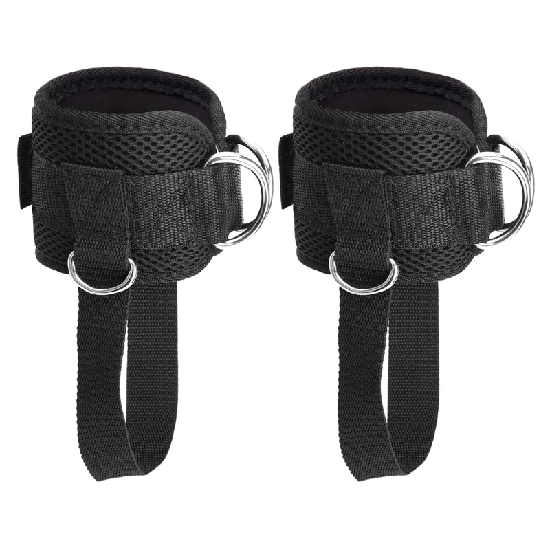 

Fitness Ankle Strap Kickbacks, Glute Workouts, Leg Extensions, Curls, and Hip Abductors Adjustable Support Ankle Straps