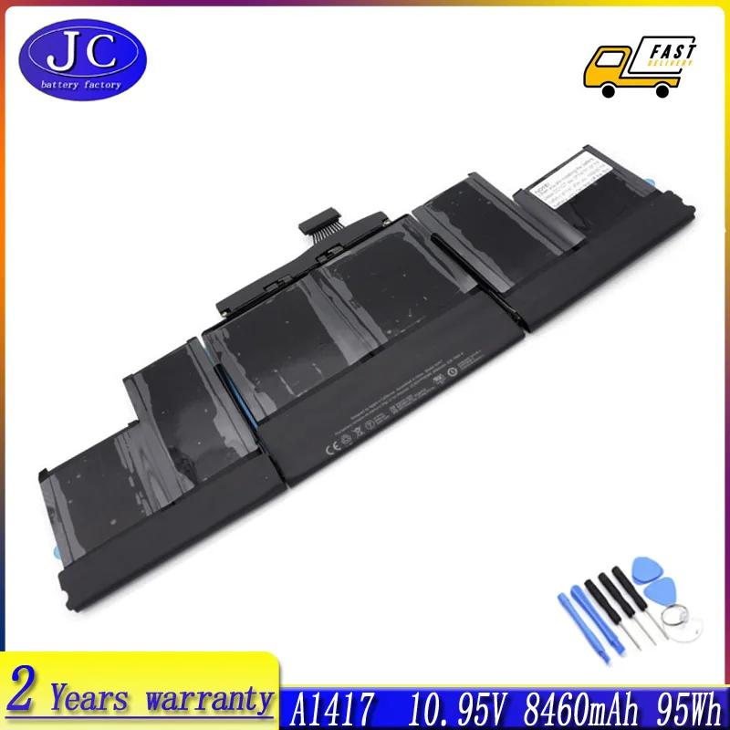 JCLJF A1494 A1417 Аккумулятор для ноутбука Apple MacBook Pro 15 дюймов A1398 Retina 2012 2013 2014 год