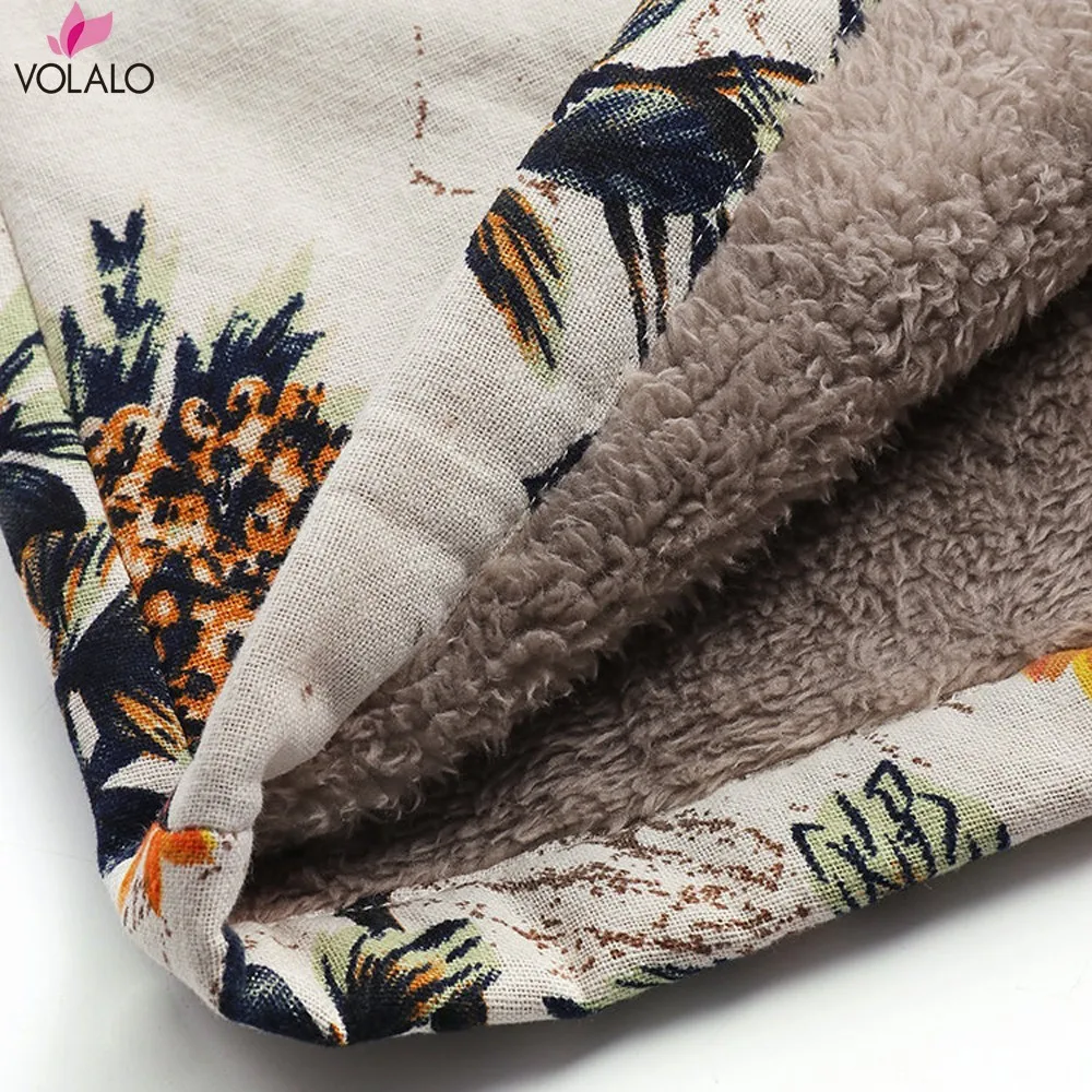 Женская зимняя куртка с капюшоном и цветочным принтом длинным рукавом