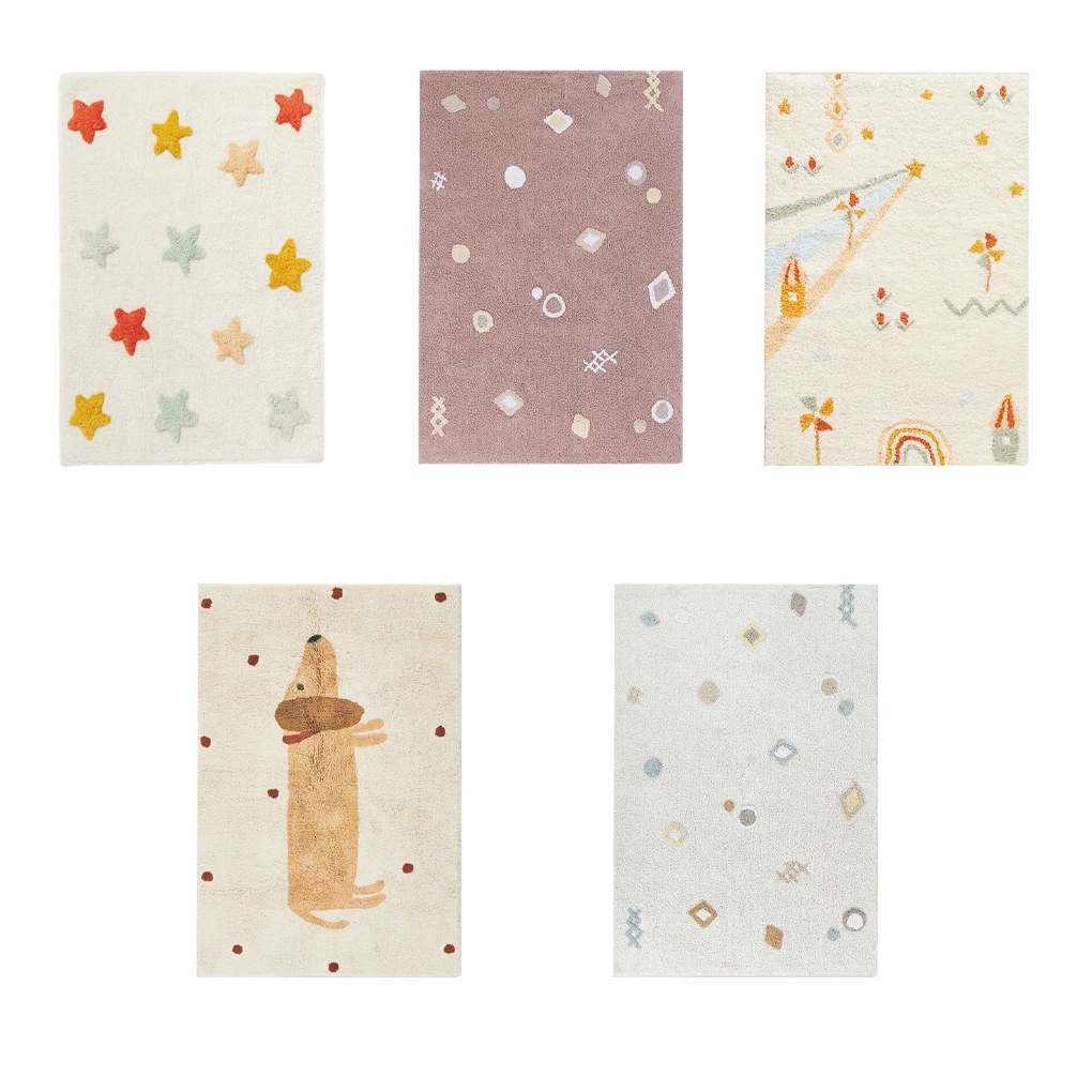 

Furry Play Mat Carpet Soft Rug Home Decor Baby Crawling Foldable Blanket
