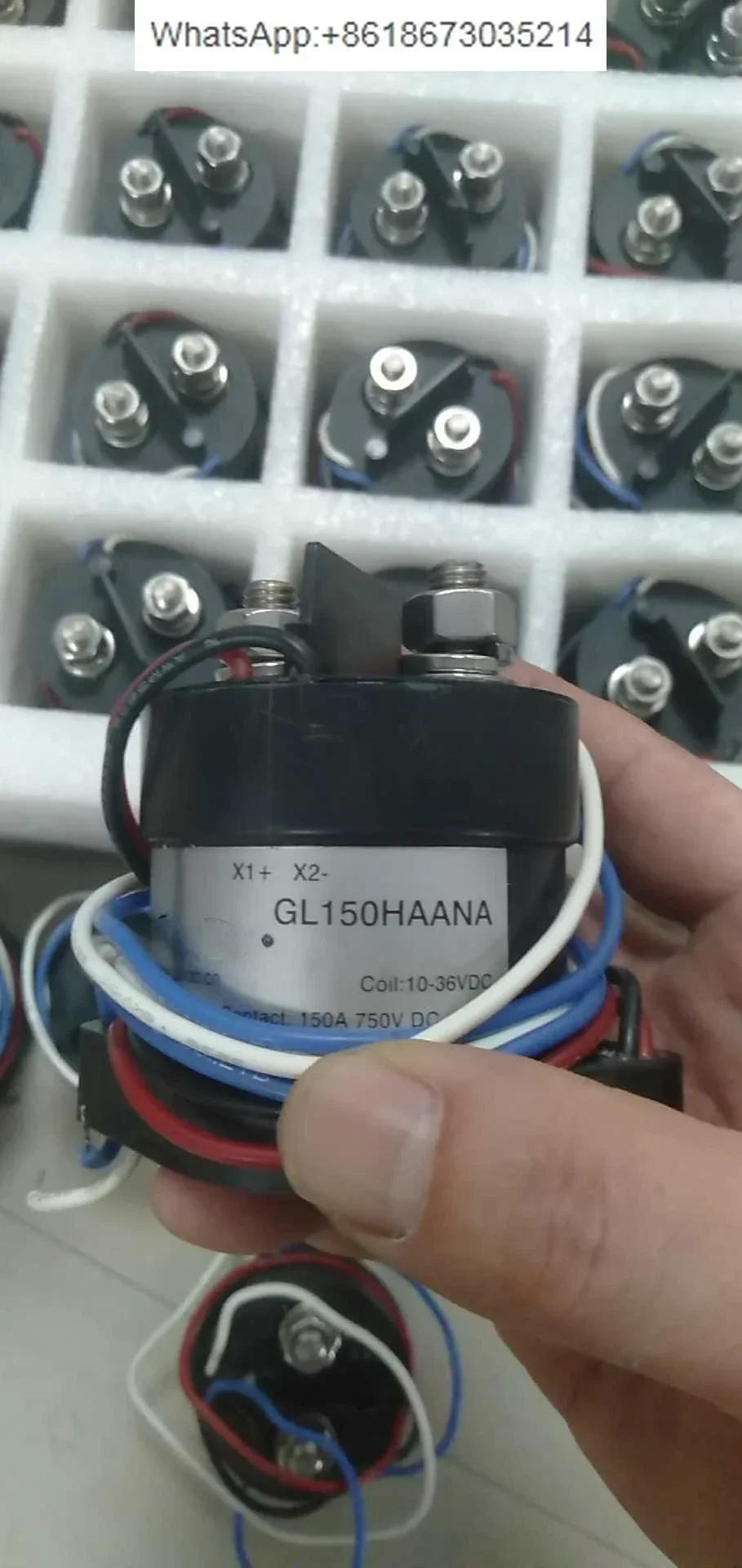 Контактор HVDC 750V350A с touchpoint 12/24 В постоянного тока электромагнитное реле