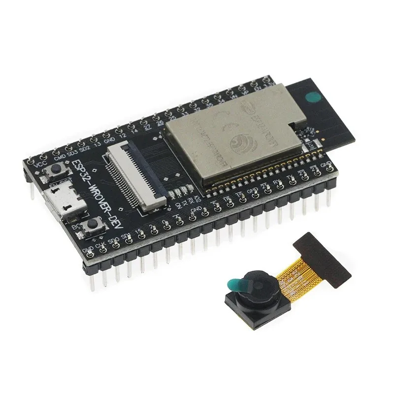 Фото Плата разработки ESP32 CAM ESP32-WROVER-DEV CH340C с модулем Wi-Fi и камерой OV2640 ESP32-CAM ESP32-WROVER №4