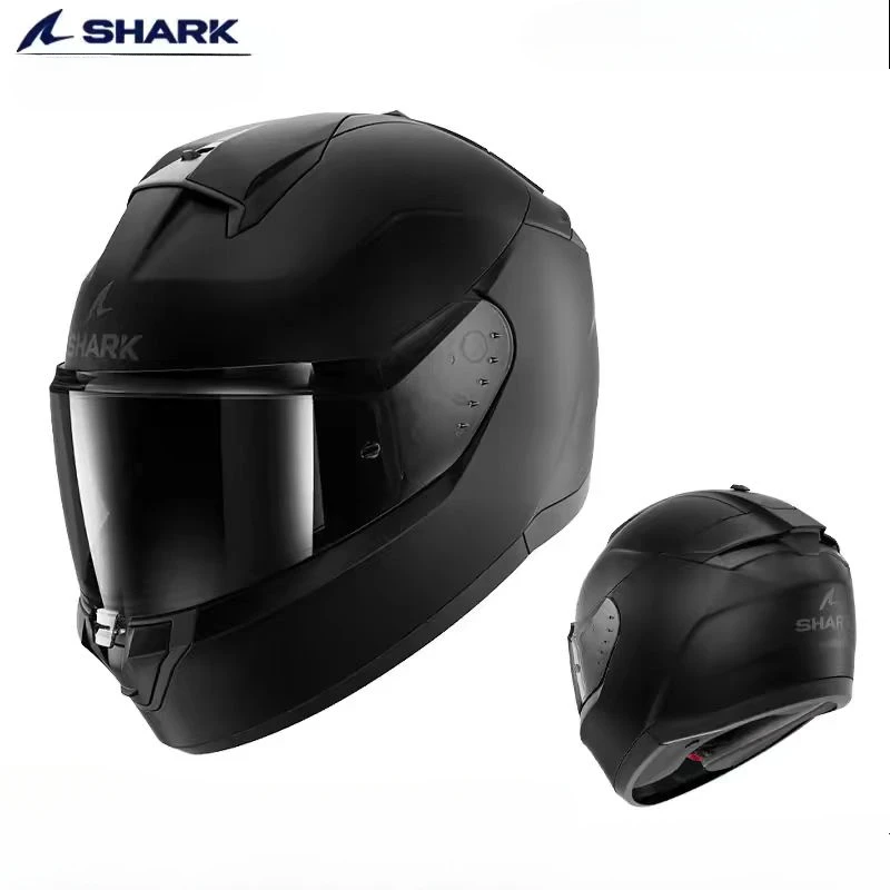 Оригинальный мотоциклетный шлем SHARK сертификация DOT ECE анфас двойная линза