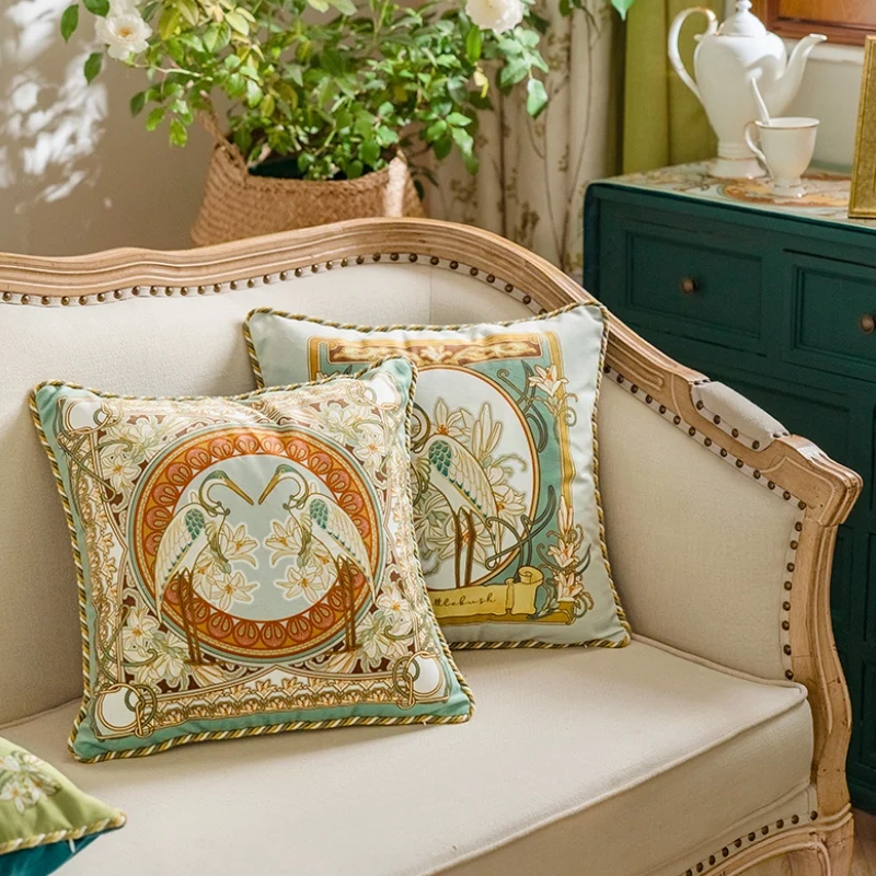 Рождественская наволочка для дивана уличная декоративная подушки Винтажный