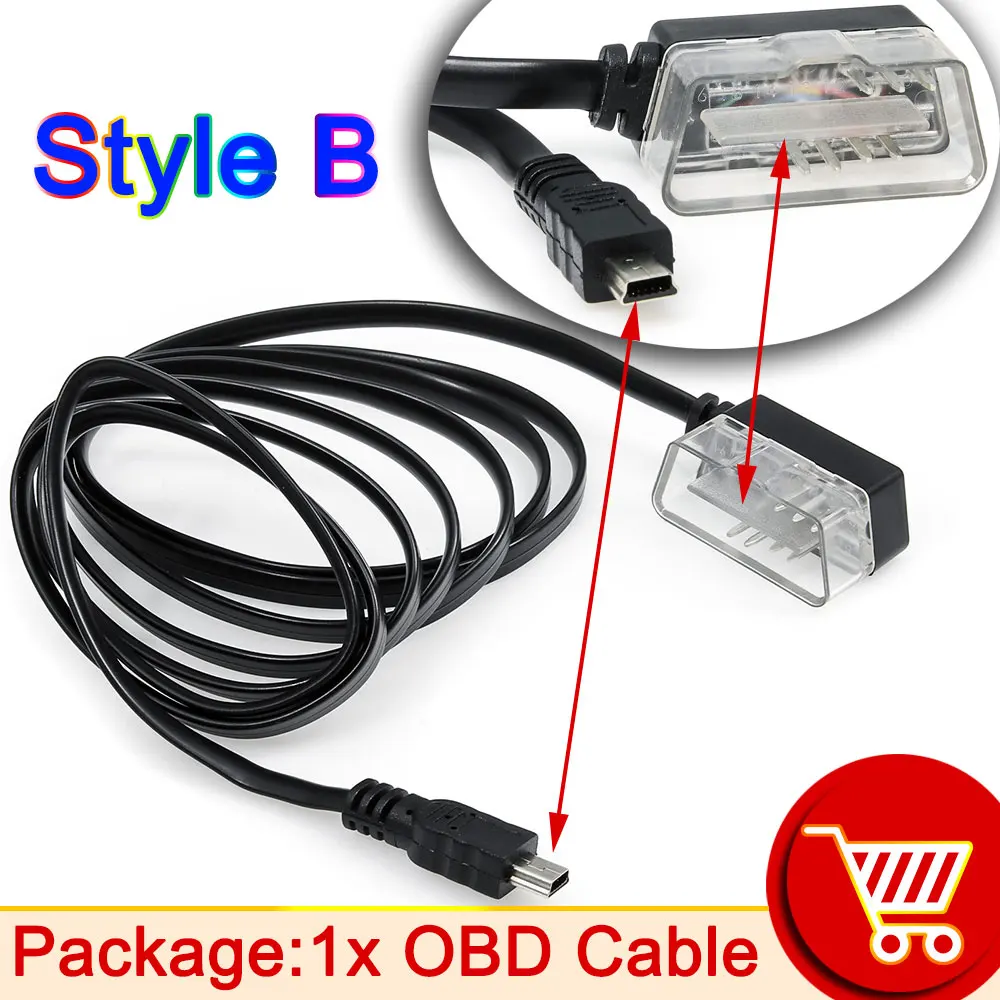 

1 шт. 7 Pin HUD провод кабель Head Up дисплей OBD переключатель кабель Авто провод с переключателем Type-c USB OBD2 кабель