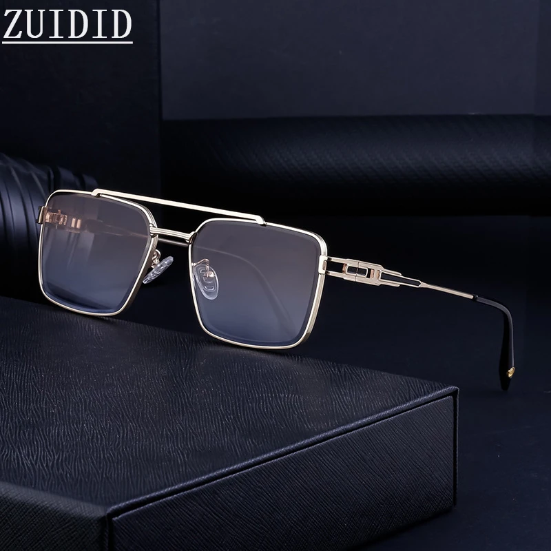 

Солнцезащитные очки для мужчин и женщин, квадратные Модные Винтажные солнечные очки в стиле стимпанк