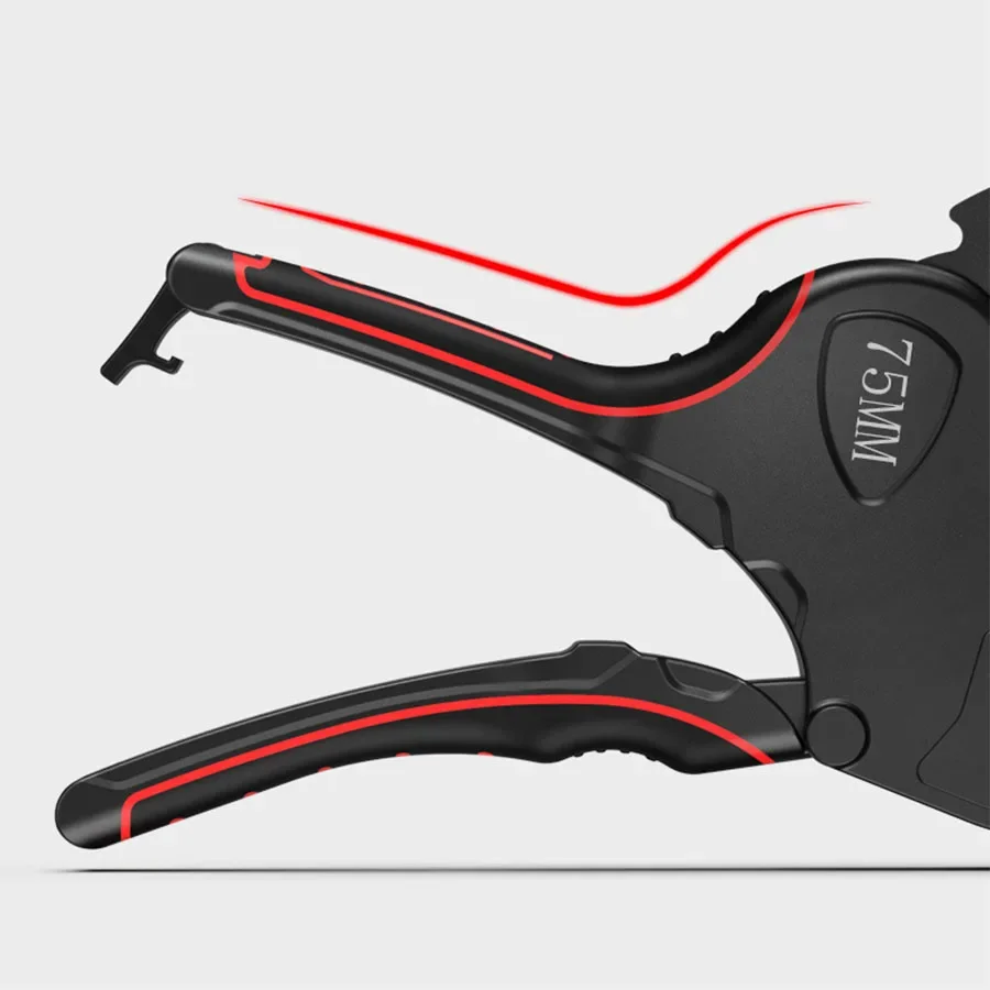 Резак для труб инструмент с храповым механизмом из ПВХ полипропилена ПЭ 32 мм 42 63 75