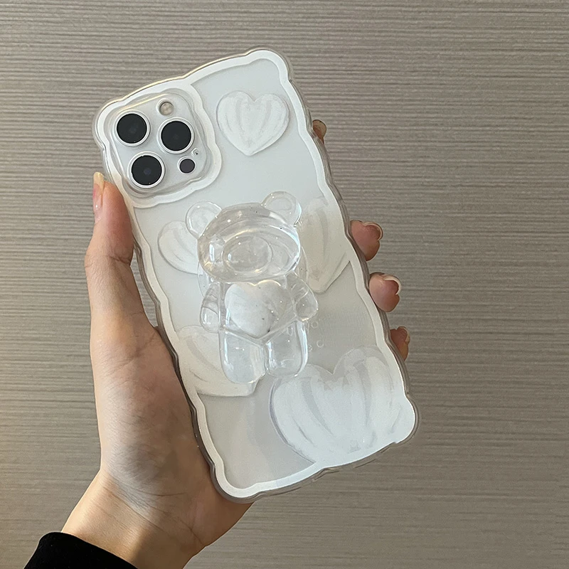 

Factory Direct Selling for iphone 12 13 Pro Max 11 MiNi XR X XS 7 8 plus SE 20202 Cover Ring Holder Stand Transparent Phone C