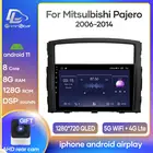 Автомагнитола для Mitsubishi Pajero 4 2006-2014 г. В., Android 10, GPS