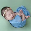 ❤️CYMMHCM Newborn Photography Props Manual Hairband Headband Studio Infant Photo Headwear Baby Girl Hair Accessories Fotografia 6