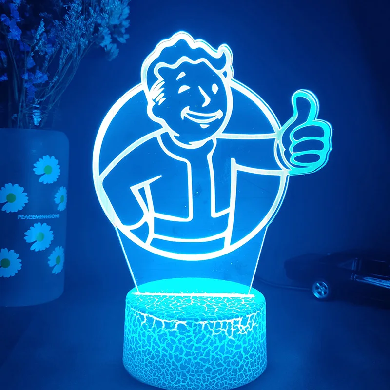 Игра Пип бой Game Fallout Pip Boy для дома украшения ночник аниме фигурки декор комнаты